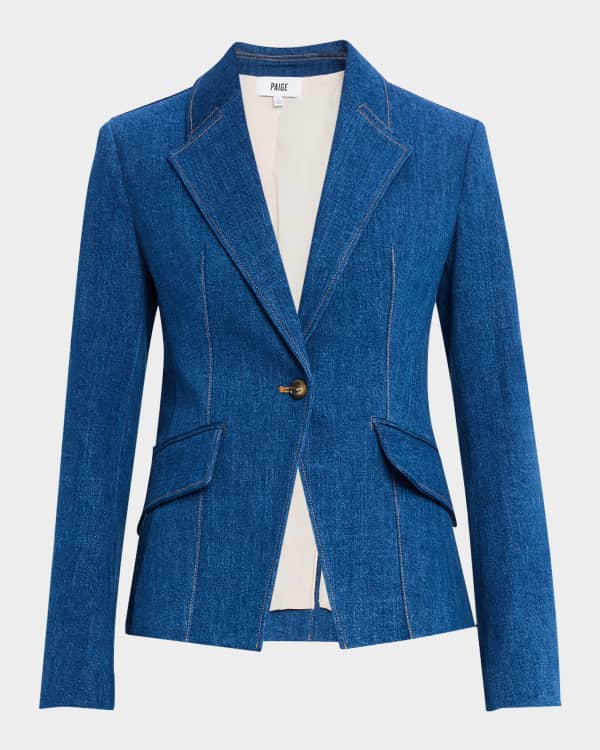 RECTO Buddie Virgin Wool Tailored Jacket | Neiman Marcus