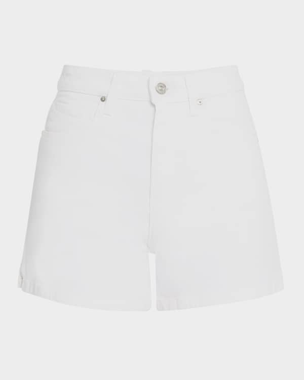 Dame High-Rise Cuffed Denim Shorts