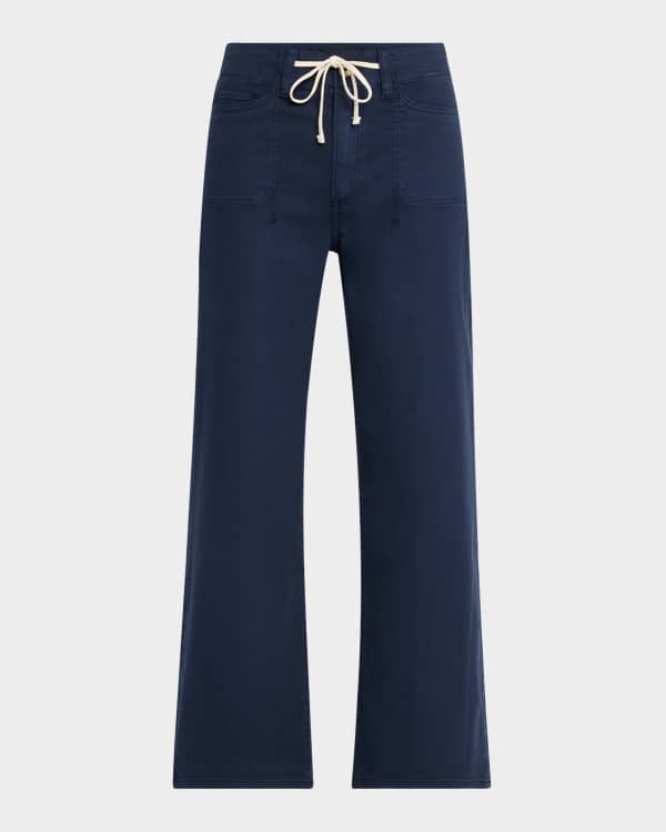 逆輸入 Lotan Nili Leon Pants Boy Cotton Stretch Brushed Wide-Leg メンズウェア