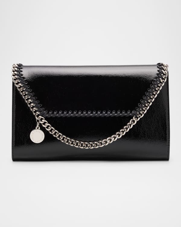 長財布 STELLA MCCARTNEY FALABELLA WALLET ON CHAIN Stella McCartney Falabella Small Eco Shiny Wallet on Chain
