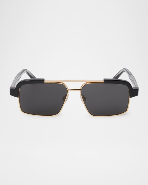 Palm Angels Men's Salton Acetate Square Sunglasses | Neiman
