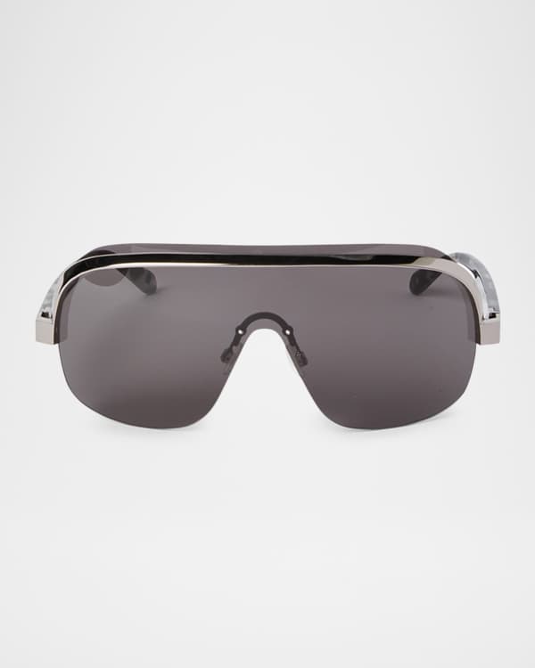 【関税＆送料込み】Versace 0Ve4461 Medusa Horizon Sunglasse VERSACE HORIZON MAXI SHIELD Medusa Black 4461 Clip On 2 Lens