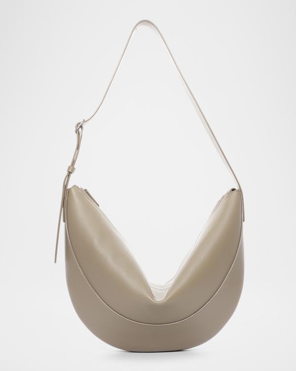 The Row Bourse Shoulder Bag in Leather | Neiman Marcus