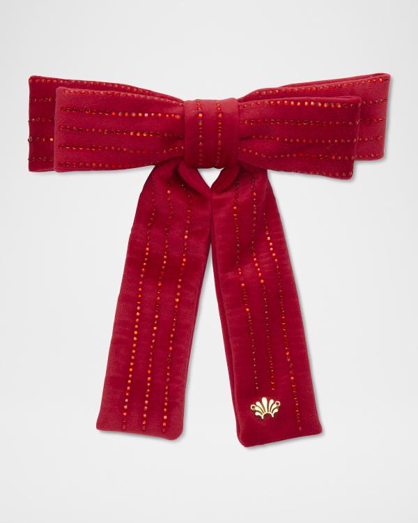 Lele Sadoughi Natalia Bow Barrette | Neiman Marcus display picture 2