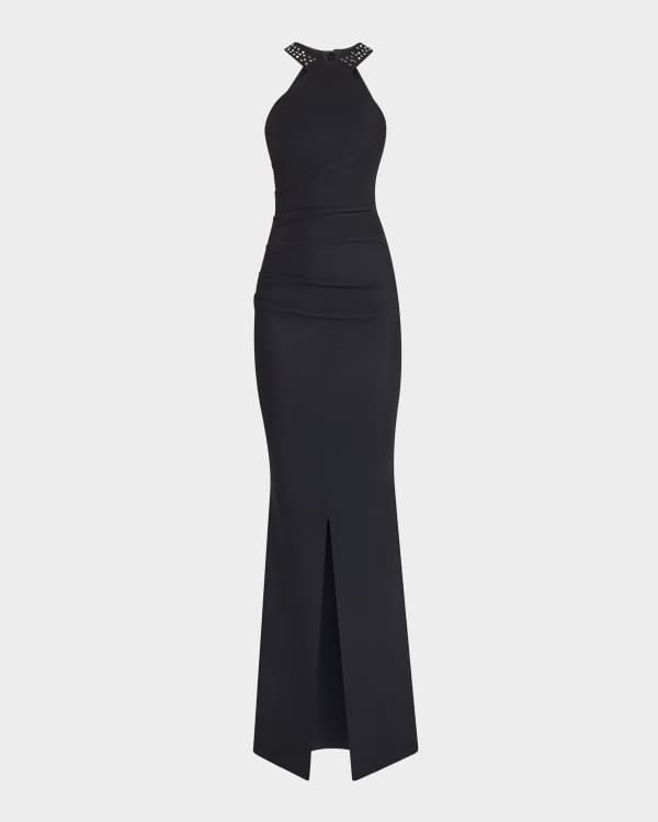 ワンピース CHIARA BONI Hitoshi Illusion short dress BLACK Chiara Boni La Petite Robe Skip Illusion BIS MM Dress in Black