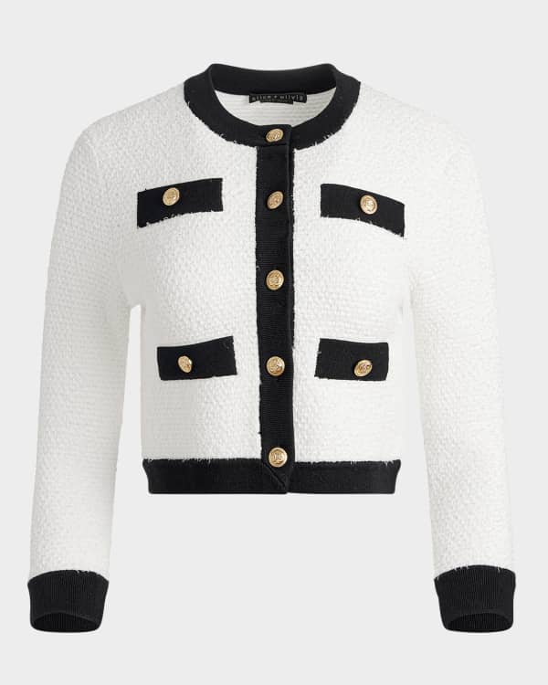 専門ショップ Cardigan Stace Frame Kitty Olivia + Alice | Marcus Neiman トップス