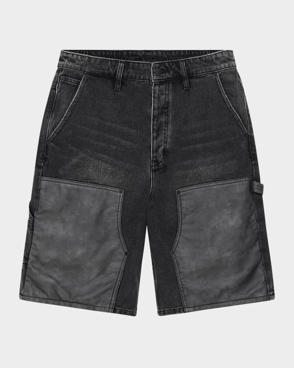 全国総量無料で Perforated MA Men's Amiri Leather Marcus Neiman | Shorts パンツ