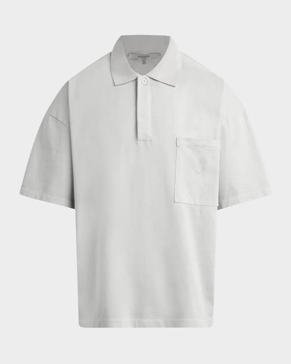 Vince Men's Seed Stitch Polo Shirt | Neiman Marcus Vince Men's Seed Stitch Polo Shirt | Neiman Marcus