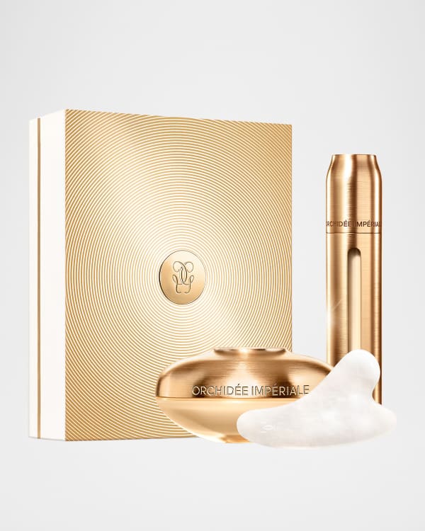 Guerlain Limited Edition Orchidee Imperiale Travel Skincare Set
