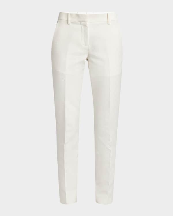 TOM FORD Glossy Jersey Footed Leggings with Logo Band