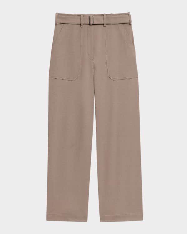 【GOLDEN GOOSE】journey cotton canvas-jacquard flared パンツ Golden Goose Journey Cotton Canvas Jacquard Flared Pants