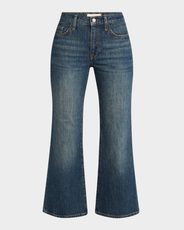 MOTHER The Hustler Ankle Fray Jeans | Neiman Marcus