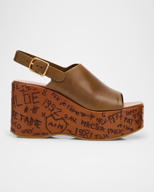 Chloe Oli Star Mule Sandals | Neiman Marcus