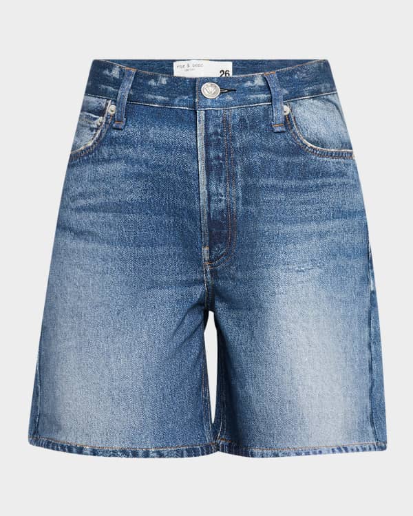 ☆MSCHF☆DENIM BERMUDA PANTS Super Ripped Mixed Boxer Jean Shorts