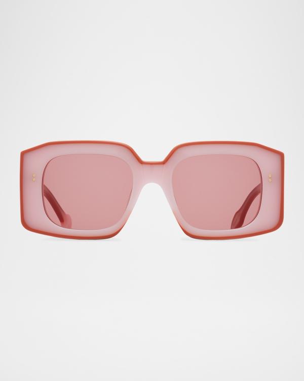 Valentino Garavani Butterfly Acetate Sunglasses | Neiman Marcus display picture 1