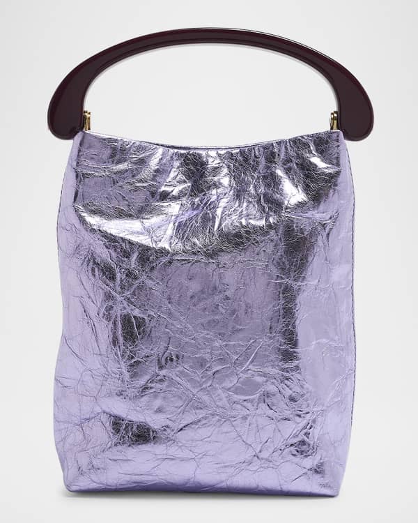 Small Handle Crisp Bag — Pistache – La Garçonne
