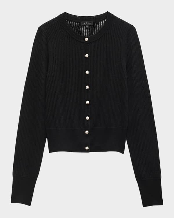 herlipto Crillon Boucle Cardigan black トップス