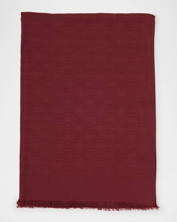 マフラー・ストール SAINT LAURENT CASHMERE TWILL SCARF Saint Laurent YSL Scarf | Neiman Marcus