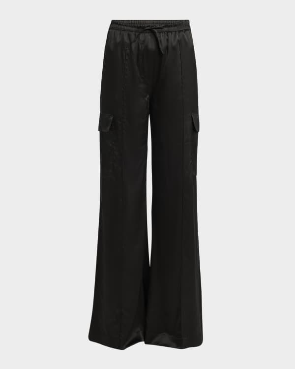 DARKPARK Vivi Wide-Leg Acid-Washed Cargo Pants | Neiman Marcus