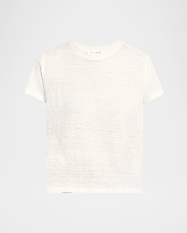 Ritz Paris x FRAME リッツ ソリッド ベビーTシャツ 白 RITZ SOLID BABY TEE WHITE – FRAME