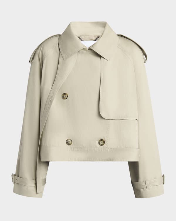 Bottega Veneta Double-Breasted Belted Trench Coat | Neiman