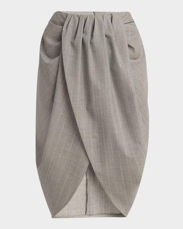 スカート Max Mara Wrap Design Midi Skirt Max Mara Mid-length skirts for Women | Online Sale up to 42