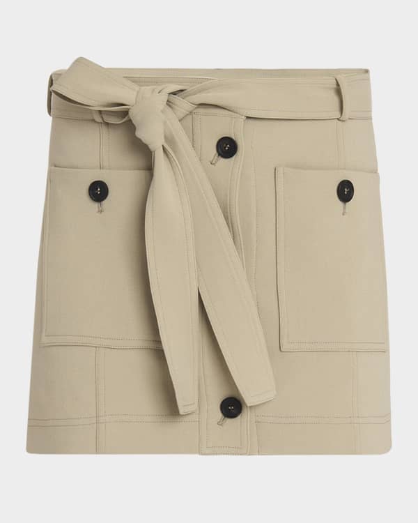 スカート Herve leger 'Ottoman Low Rise Mini' skirt Orchid Ottoman Mini Skirt by Hervé Léger | Rent the Runway