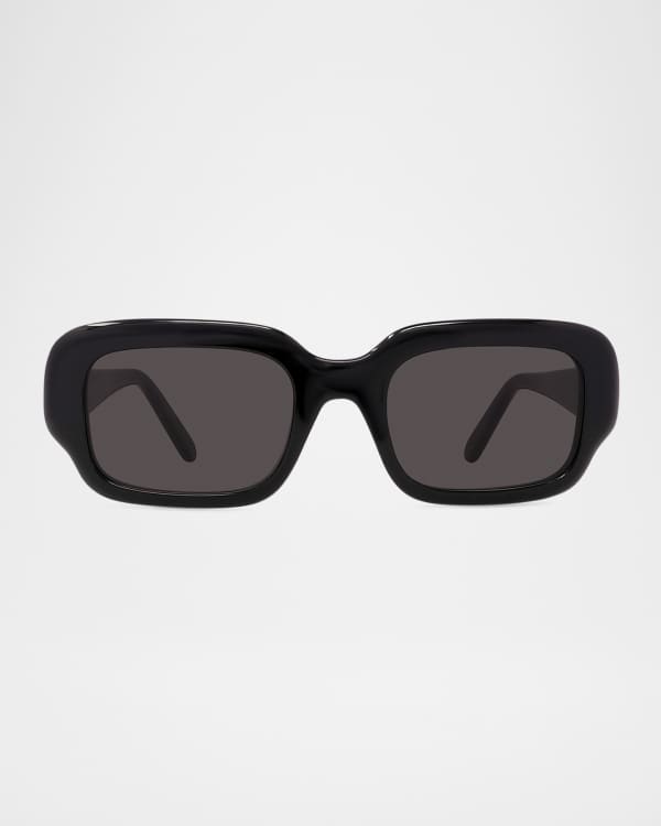 Valentino Garavani Men's XVI Double Bridge Aviator Sunglasses