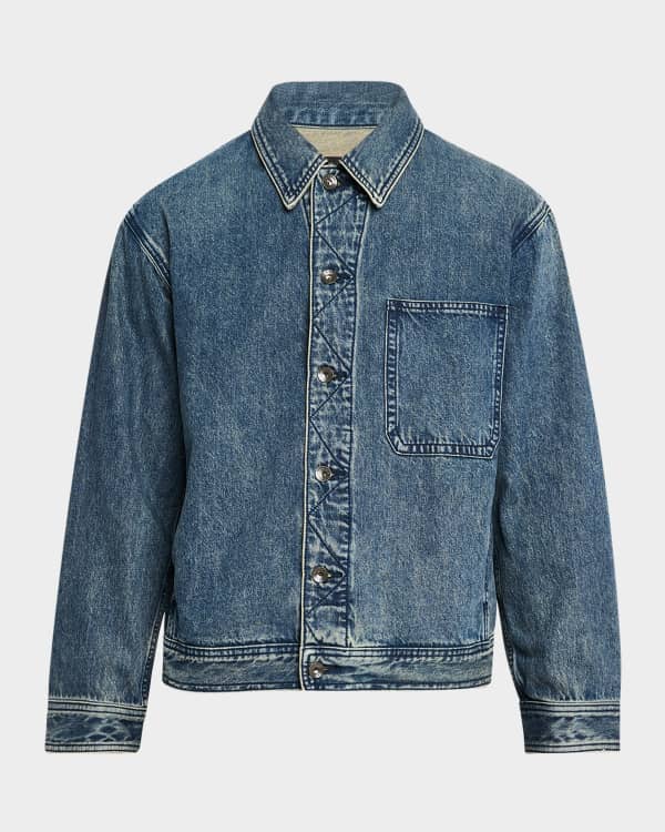 数量は多い  Helmut Neiman | Jacket Trucker Denim Inside-Out Men's Lang ジャケット・アウター