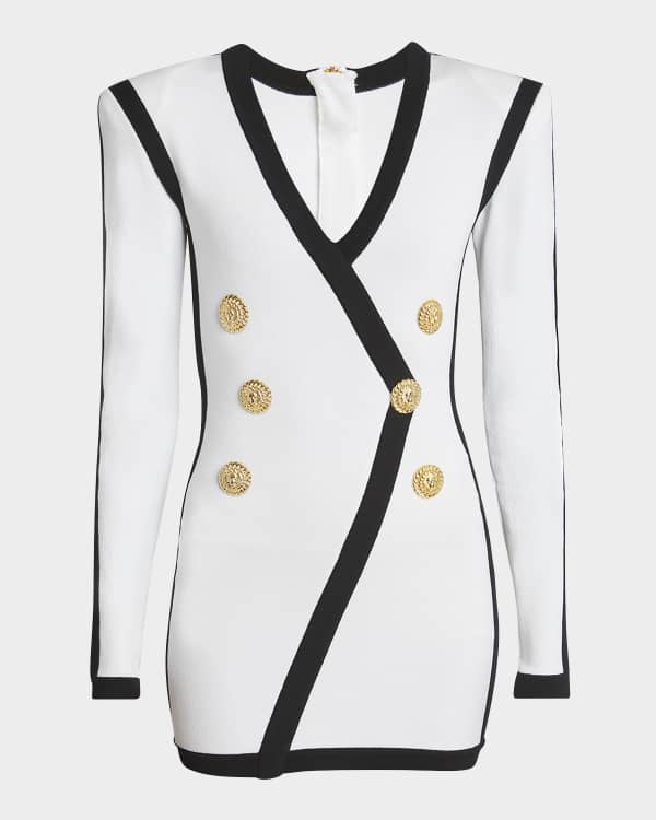 ワンピース BALMAIN Vichy dress Beige DF0R8739KH56 Balmain Vichy Dress - Beige - Women | DF0R8739KH56GVQ
