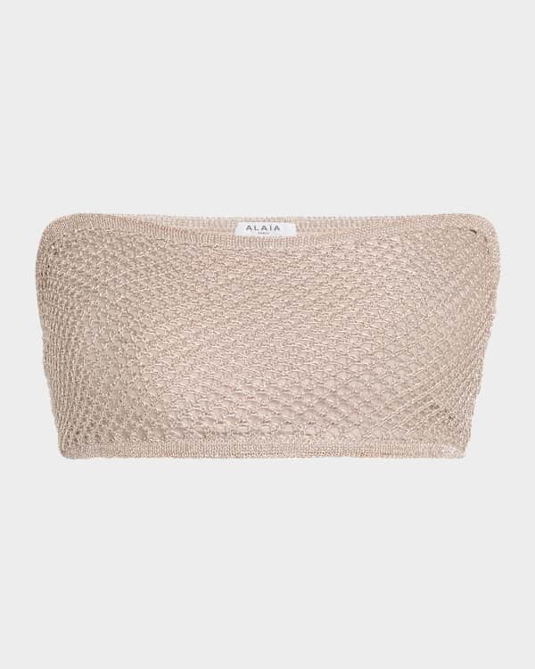 Simone Rocha Clustered Rose Crop Top | Neiman Marcus
