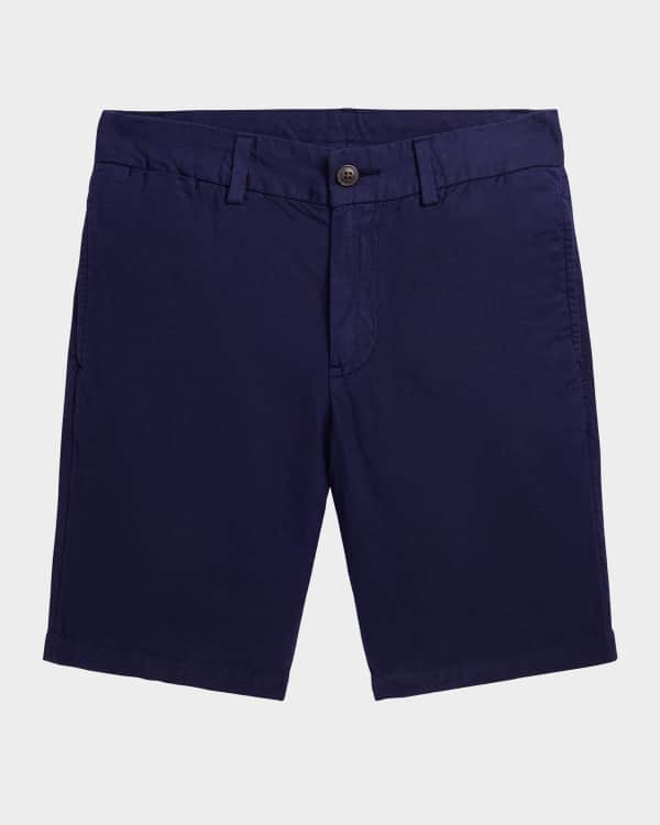 Givenchy Boy's 4G Multicolor Printed Fleece Shorts, Size 4