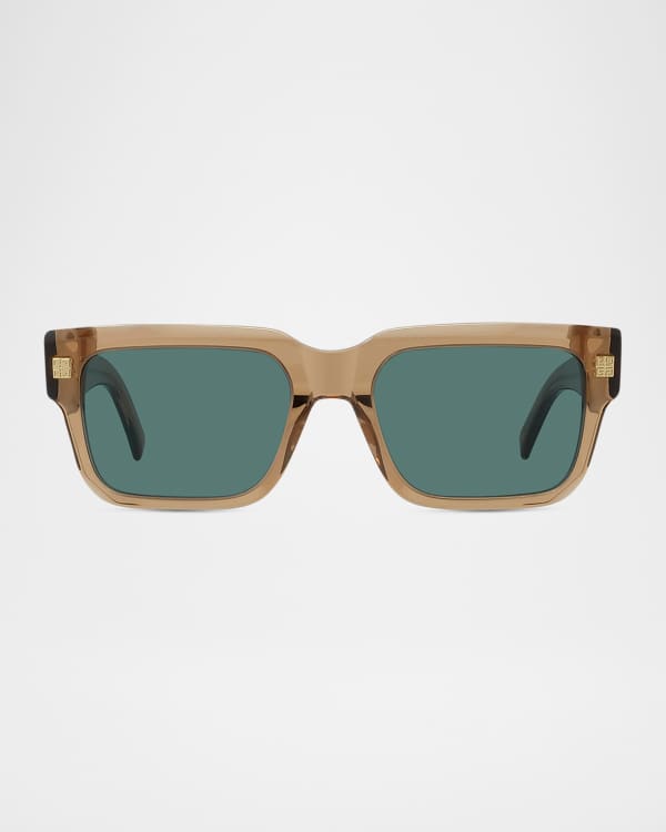 人気の贈り物が大集合 Givenchy Men's Neiman | Sunglasses Rectangle Acetate Day GV 帽子