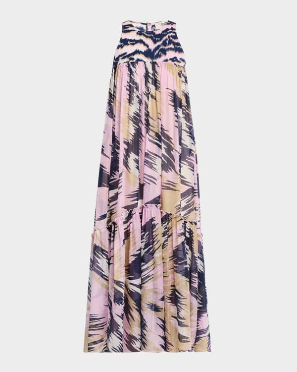 Diane von Furstenberg Drogo Floral-Print Maxi Dress | Neiman