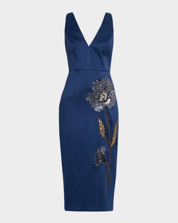 Aidan Mattox MD1E208165 Long A Line Floral Print Formal Dress main image 0