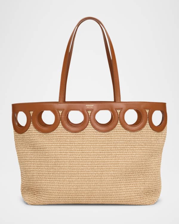 かごバッグ Etro Raffia Tote Bag ETRO - WOVEN RAFFIA TOTE BAG - Eleonora Bonucci