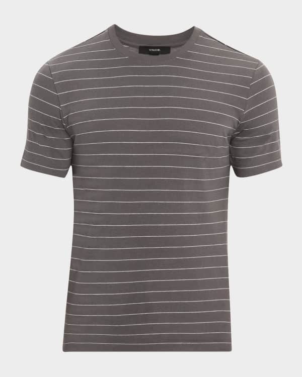 Theory Men's Kolben Linen-Blend T-Shirt | Neiman Marcus