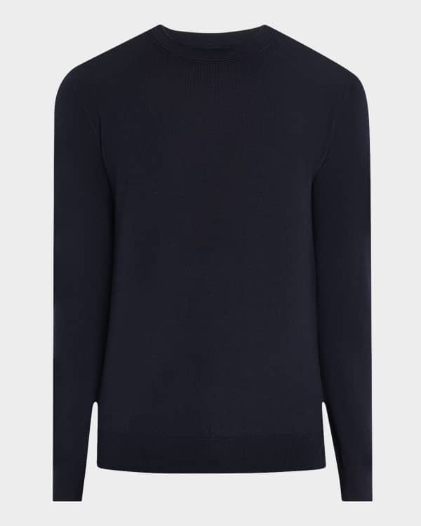 【送料&関税込】C.P. Company Indigo Cotton Sweater VanisAC C.p. Company Men's Vanise Crewneck Sweatshirt In Blue | ModeSens