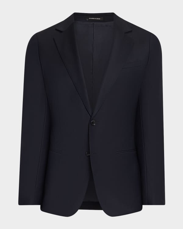 Homme Plisse Issey Miyake Men's Edge Pleated Sport Coat