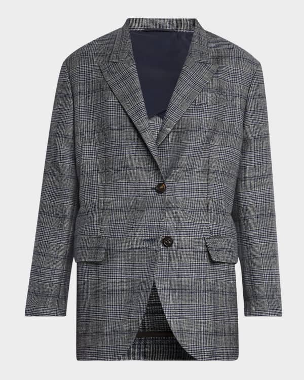 コート BRUNELLO CUCINELLI DOUBLE BREASTED JACKET Brunello Cucinelli double-breasted peak-lapel Jacket