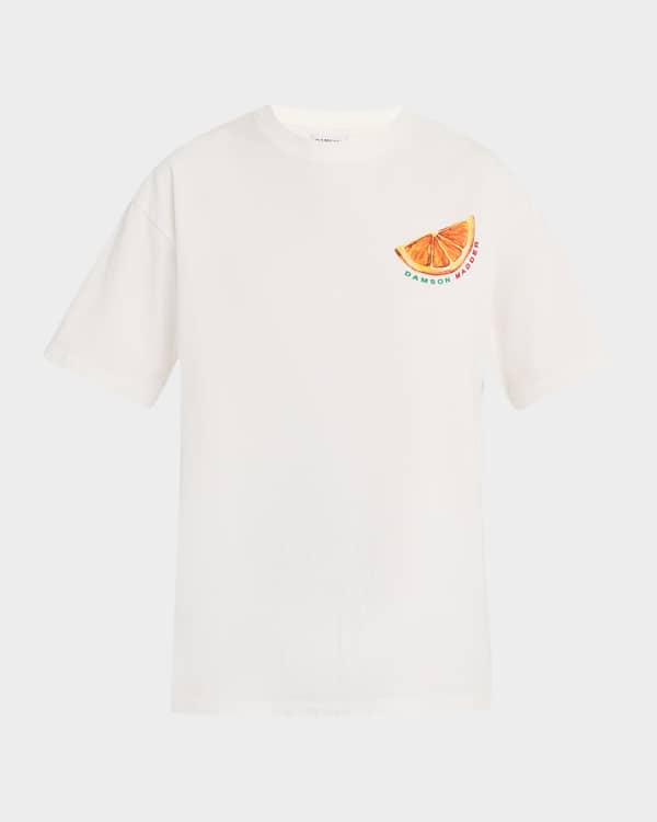 MAJE 売れ筋商品|||マージュ Tシャツ トップス レディース T-shirts Orange Maje Orange Graphic T-Shirt | Neiman Marcus