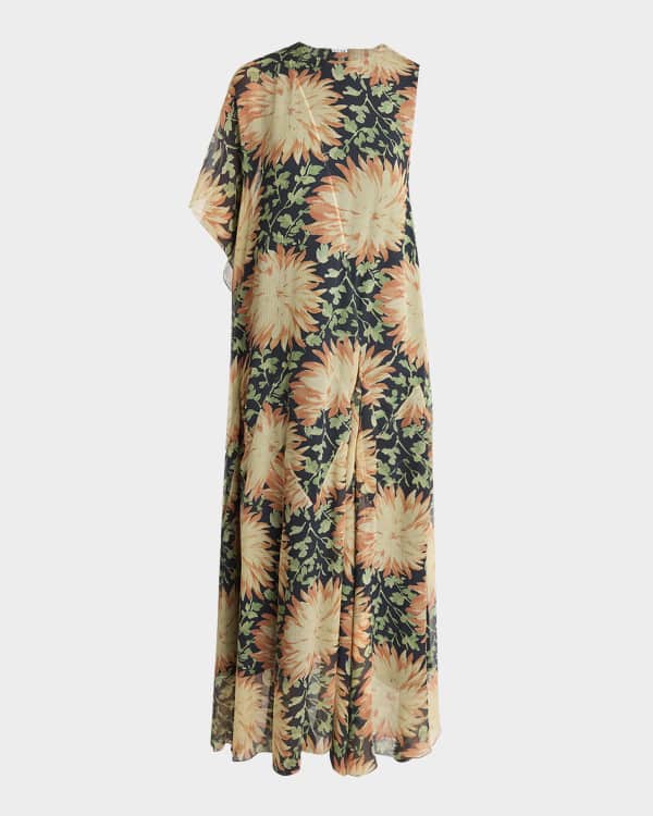 Leonor Crystal Feather Gown