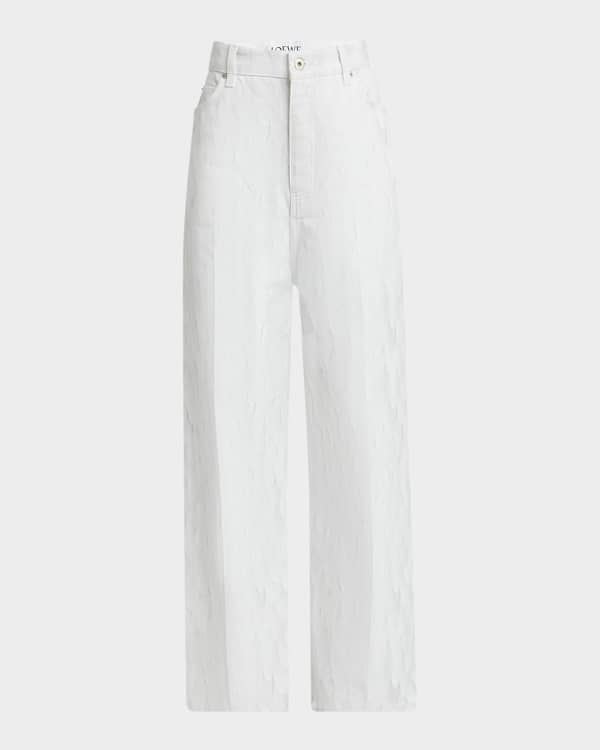 Dries Van Noten Parchia Bis Den Straight-Leg Denim Pants Dries Van Noten Parchia Bis Den Straight-Leg Denim Pants
