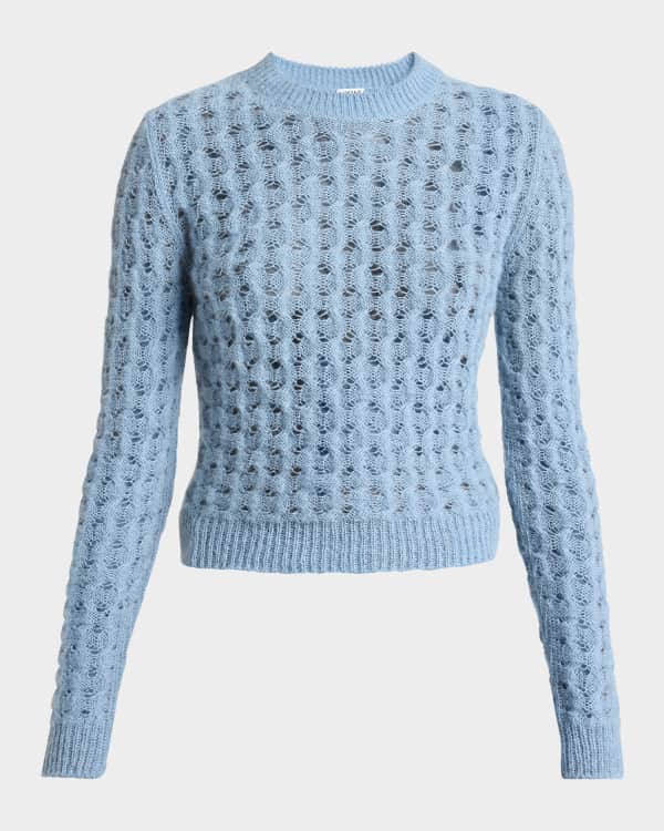 Loewe Striped Polo Sweater | Neiman Marcus