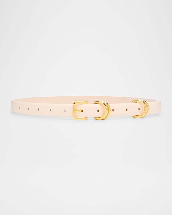 Hollyhock Triple Wrap Calf Leather Medium Belt