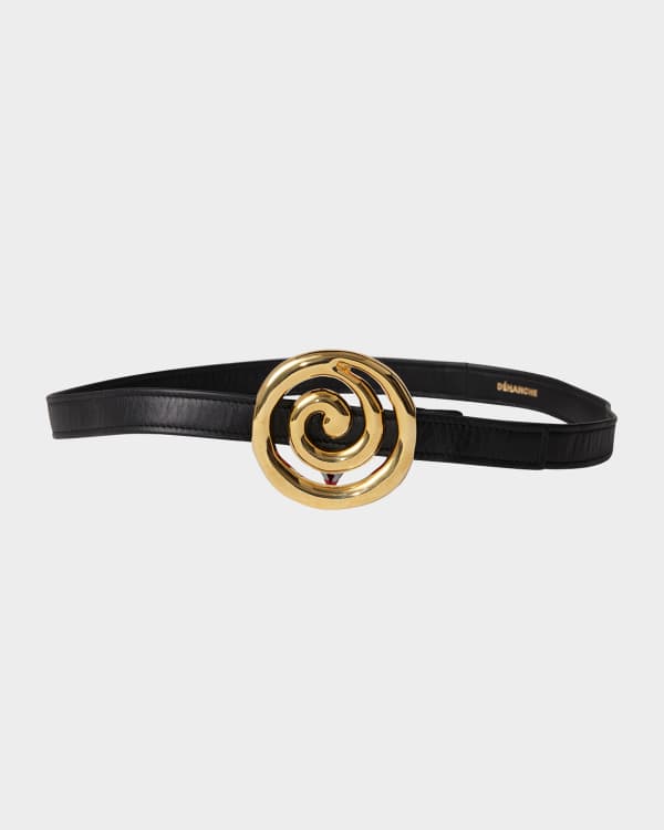ベルト MCQUEEN 'Geometric' belt Alexander McQueen Geometric leather belt Alexander McQueen
