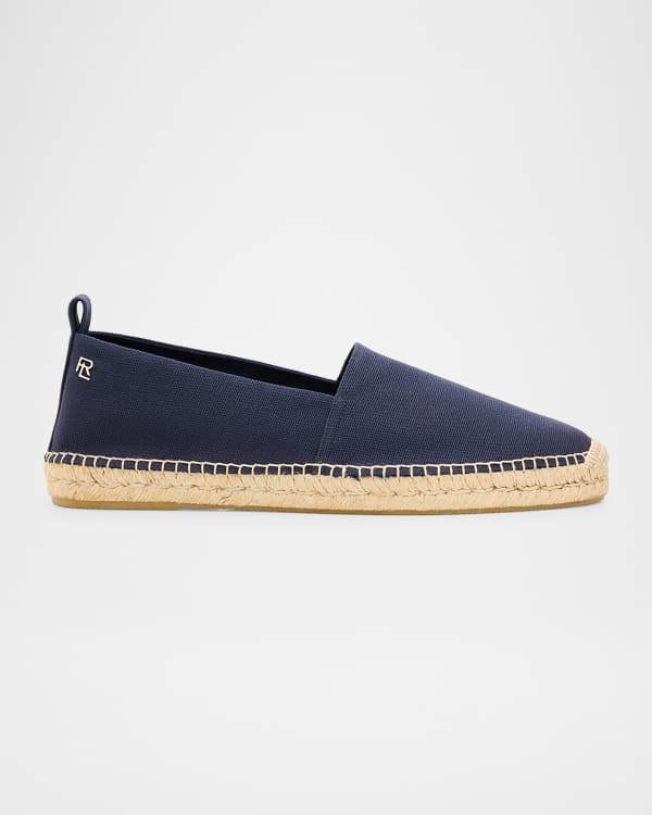 Loro Piana Men's Seaside Walk Cotton-Linen Espadrilles