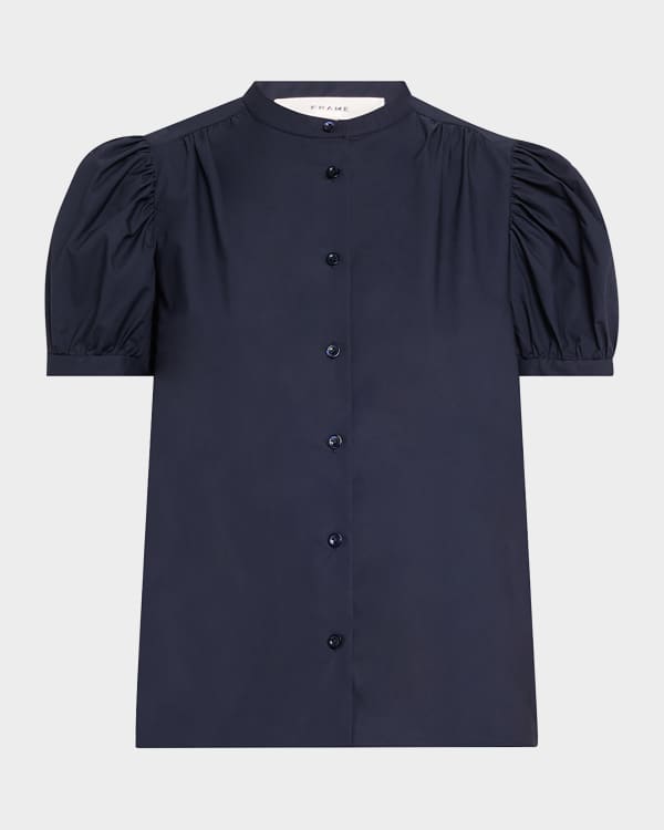 Marea Marea Men's Linen-Cotton Camp Shirt | Neiman Marcus