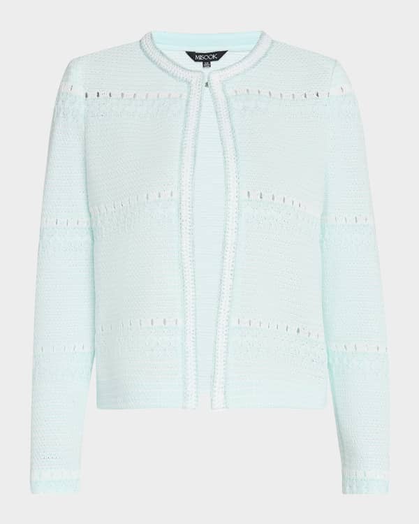 Emporio Armani Tweed Single-Breasted Jacket | Neiman Marcus