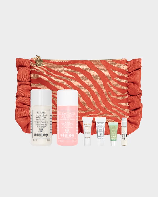 Sisley Paris Gingham 8-Piece Pouch, Yours with any $350